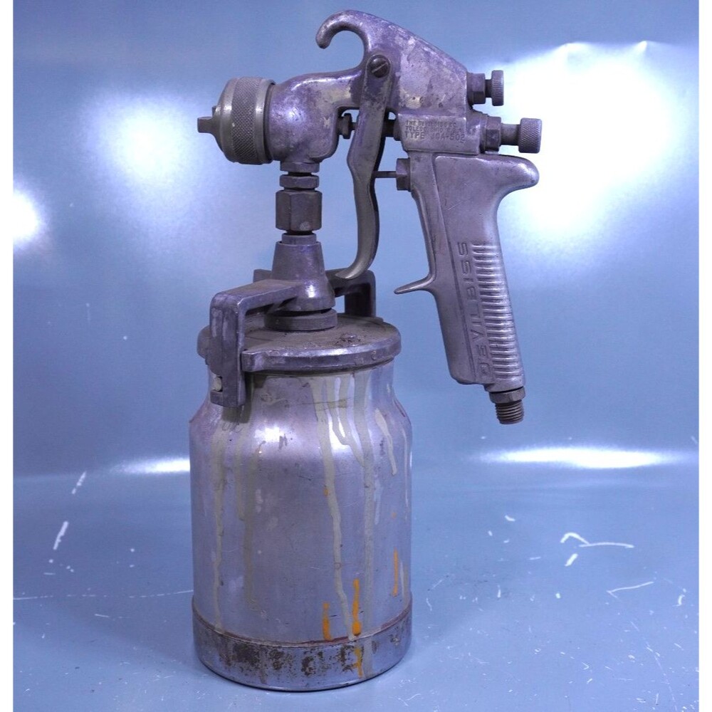 Devilbiss JGA 502 Siphon Feed Spray Gun With Cup  + Air Cap #86